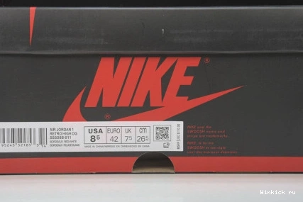 HIGH “BORDEAUX” JORDAN 1 AIR OG 0818